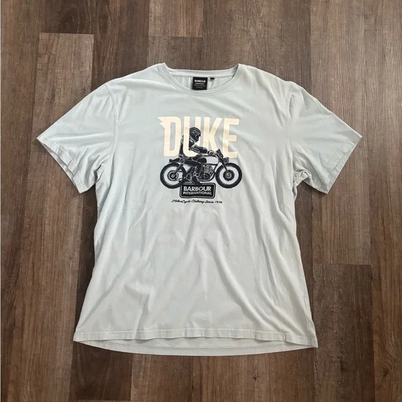 Barbour International Duke Motorcycle Tee Shirt - Picture 1 of 4